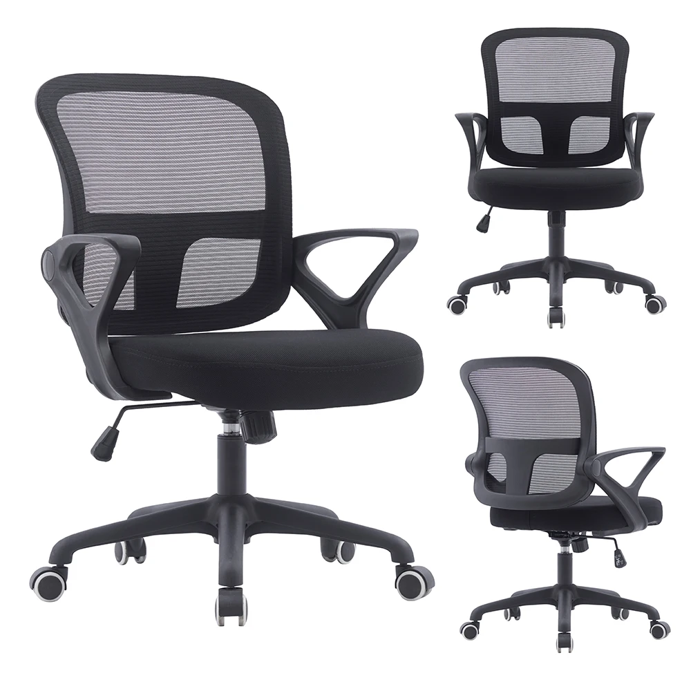 Anji Low Moq Sally Mesh Ergonomic Chair Lumbar Support Staff Mesh Back Home Office Chair