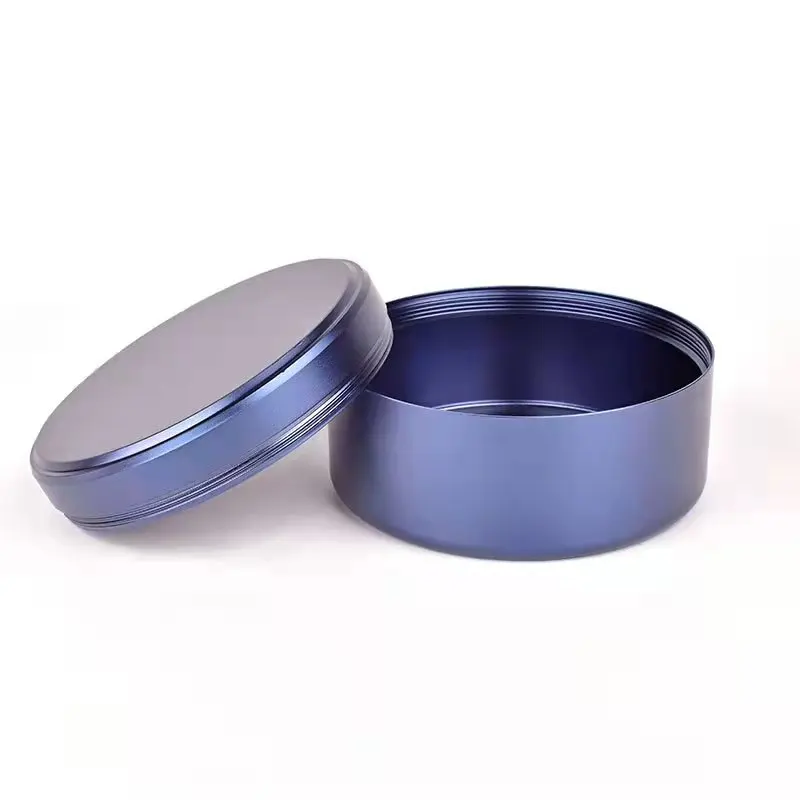 Oem Iron Spoons Metallic Customised Spice Jars Lid Smell Proof Small Tin Can Metal Square Box