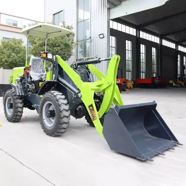 Hot Selling Hebei Custom Vehicle 2 ton Diesel Mini Wheel Loader Mini Front Loader  Small Farming Wheel Loader for Sale