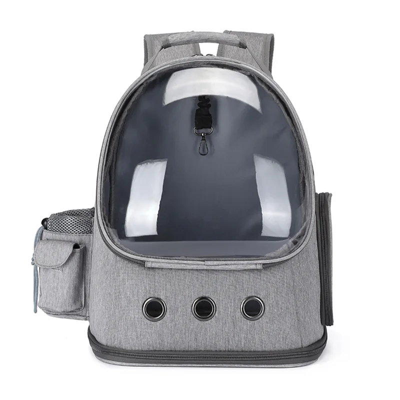 New Arrival Modern Fashion Design Transparent Breathable Pet Carrier Backpack for Dogs and Cats