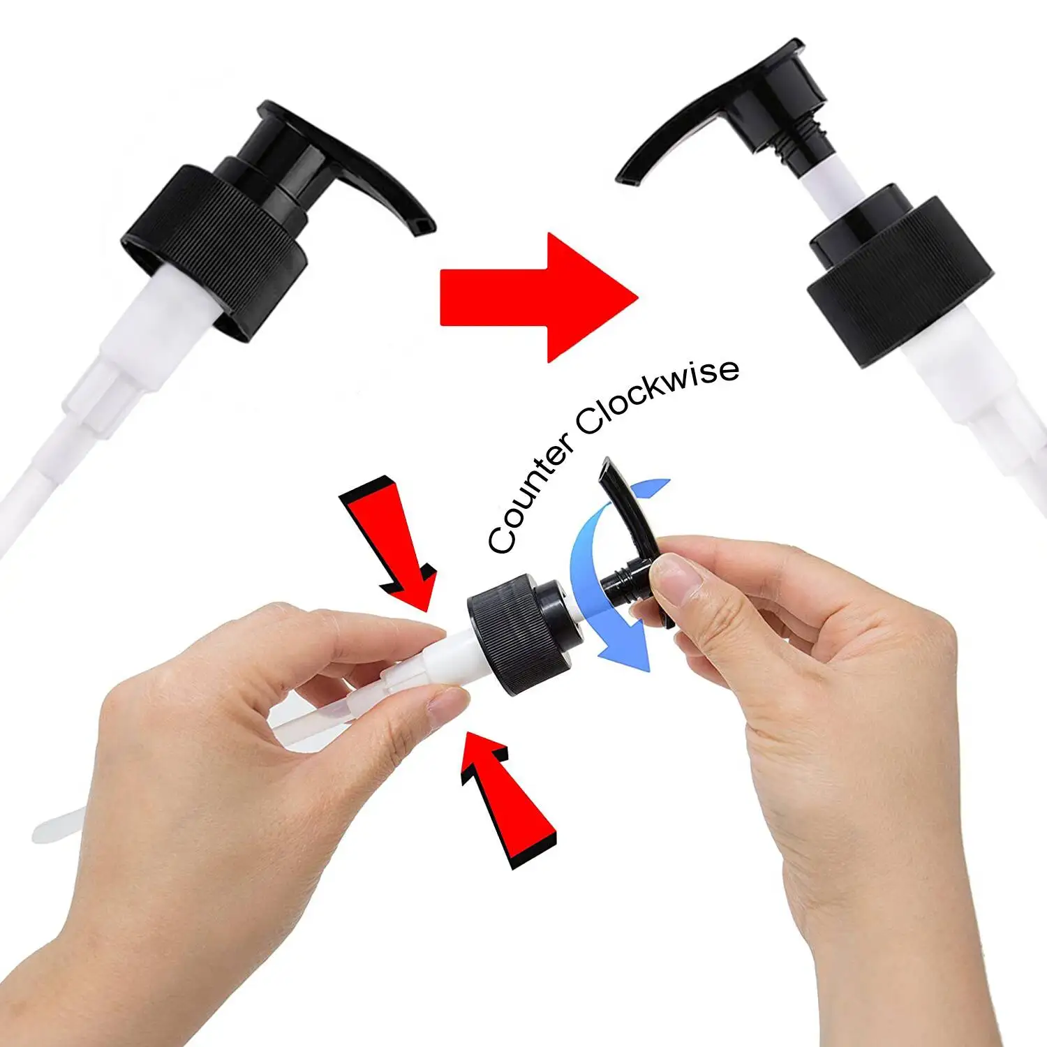 100ml 250ml 300ml 500ml White Plastic Pet Amber Foaming Square Bottles For Body Lotions