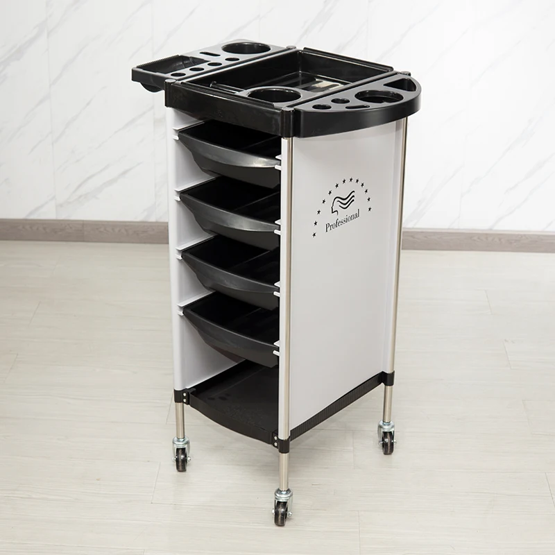 Professional Salon Hairdressing Trolley Manufactured China Hair Salon Equipment Trolley for Sale