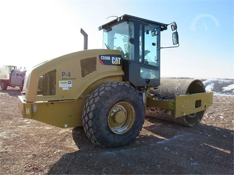Construction Machinery Second Hand Cat  Cs-56b Compactor used 20 ton Single Drum Road Rollers for Sale