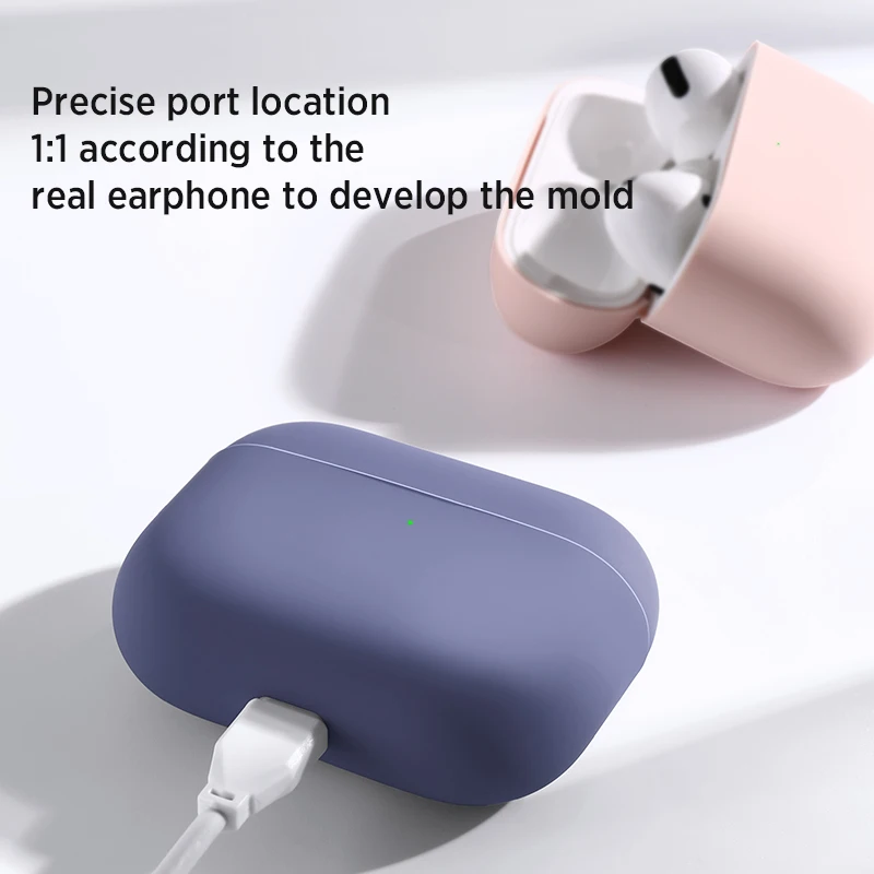 JOYROOM Oem изготовленный на заказ оптом наушники защитная жидкость силиконовый чехол для Airpods