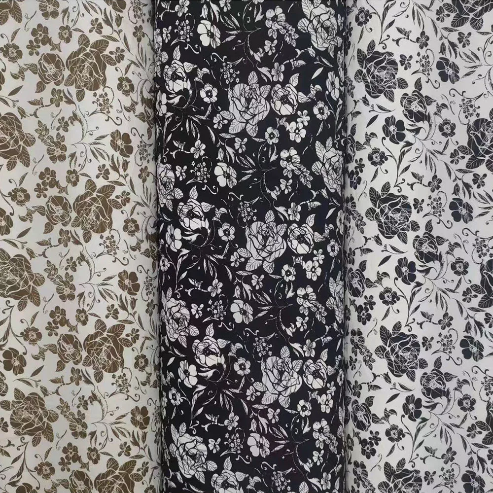 Cheap Wholesale China Factory Moss Crepe/ Furong Crepe Fabric for lady dress