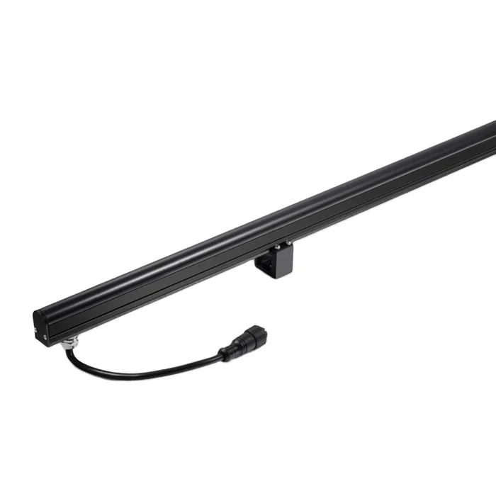 programmable dmx rgbw led linear light system building media facade led architectural lighting ip687 linear light fittings