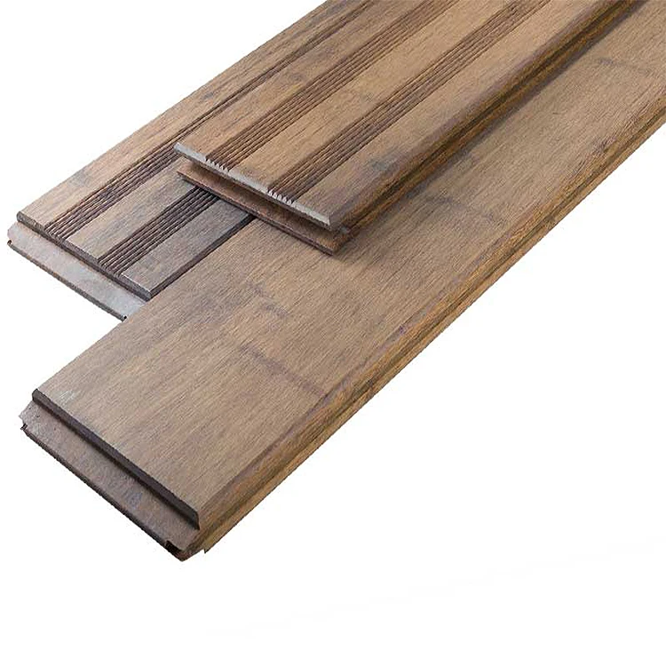 Ging Builders Cost Covering Plank Floating Wooden Compressed Solid Strand Caramelized Bamboo Outdoor Flooring Decking