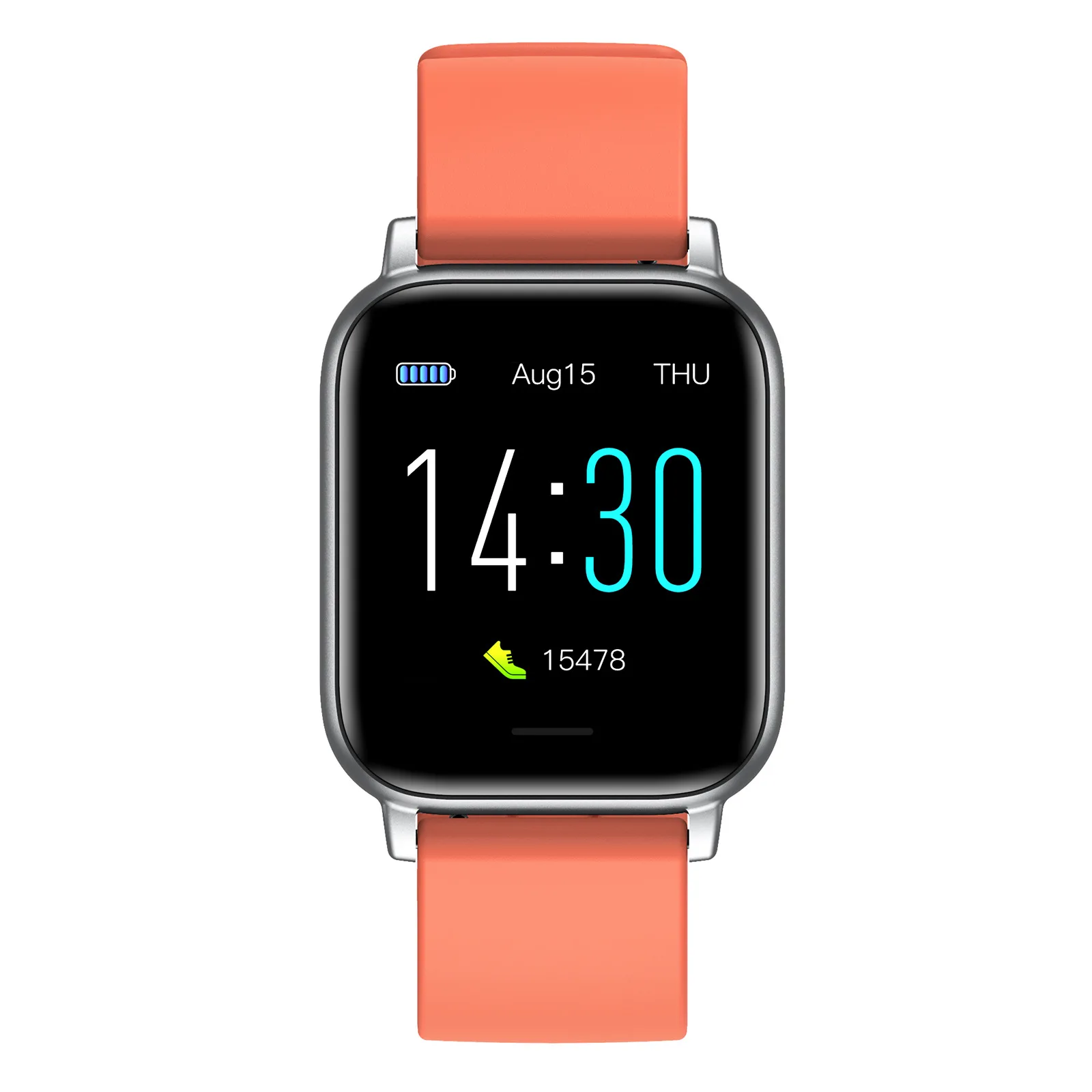 2021 cross-border new S50 Sports heart rate health watch thermometer step waterproof bracelet smart watch