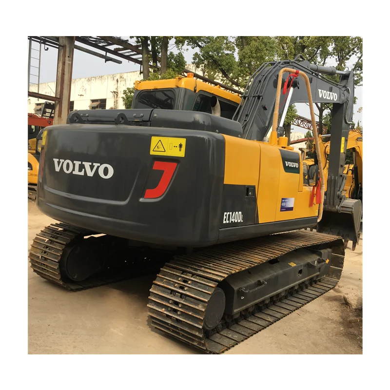 14 tons used excavator Volvo 140 sells the machine at the best price Working hours low heat sells the machine cheap price