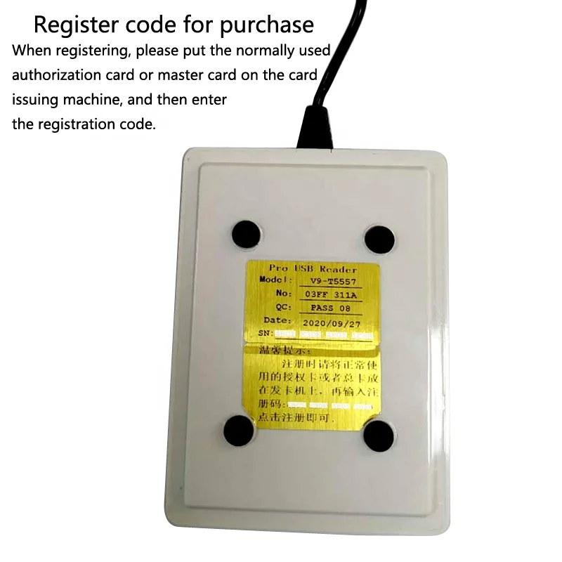 
smart card reader USB RFID card for hotel lock card encoder 