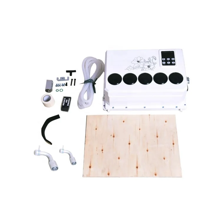 Hot sell Intelligent  battery powered DC 24V volt Electric Air Conditioner/Truck tractor Caravan  Air Conditioner