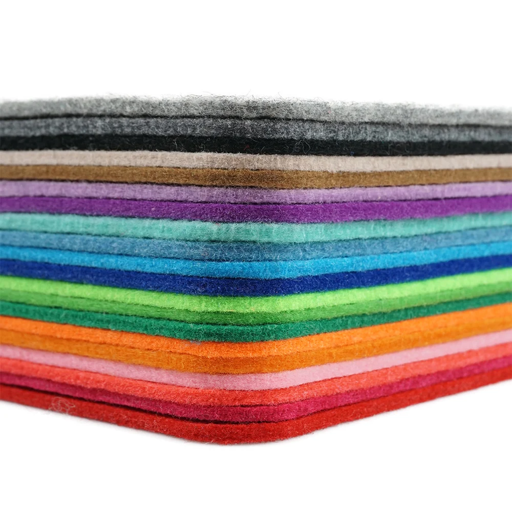 Экологически чистый 100% полиэфирный переработанный рулон войлочной ткани нетканый 1 мм 2 3 4 5 войлочный
