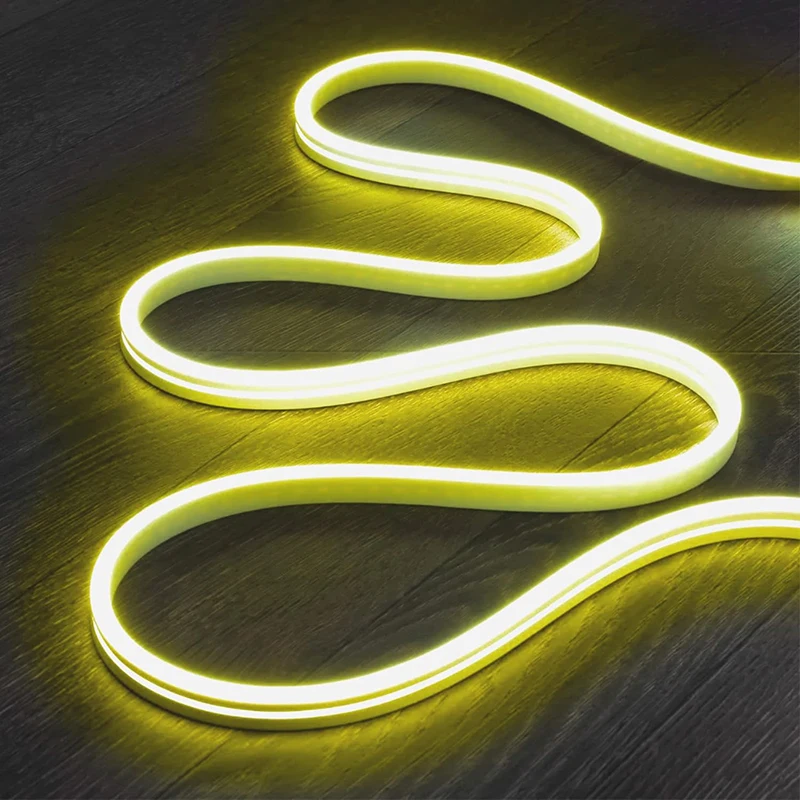 12V Factory Waterproof Silicon Lamp Tube High Lumen Side PVC Rope Outdoor Landscape 5M Custom Neon Sign Flex Neon Light