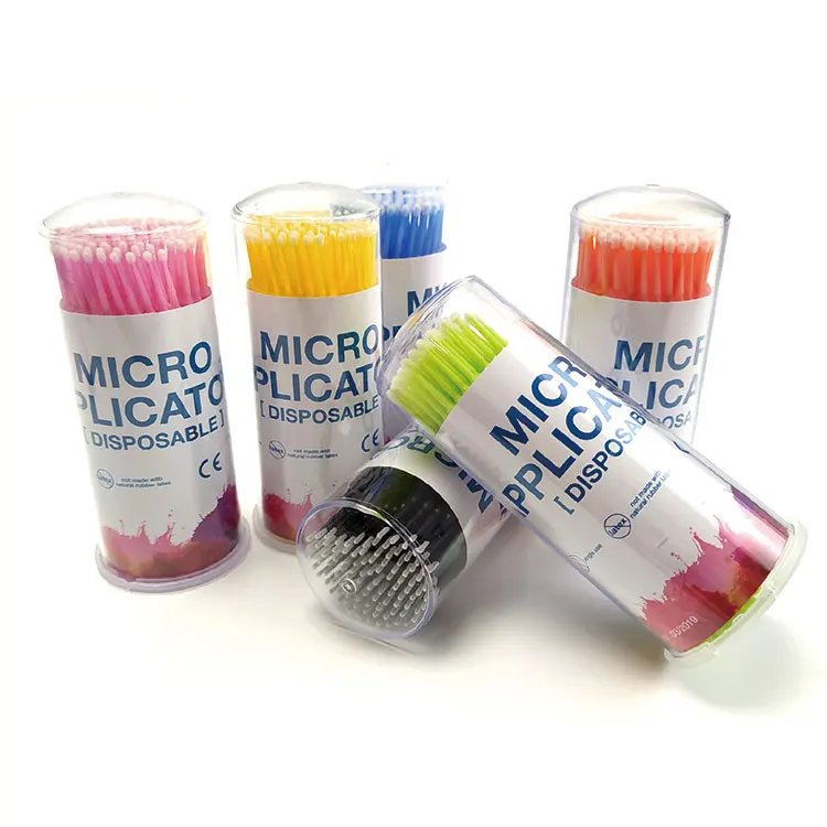 Consumables Micro Applicator Supplies Microbrush Dental Microfiber Wands Pale Mascara Cleaning Brushes