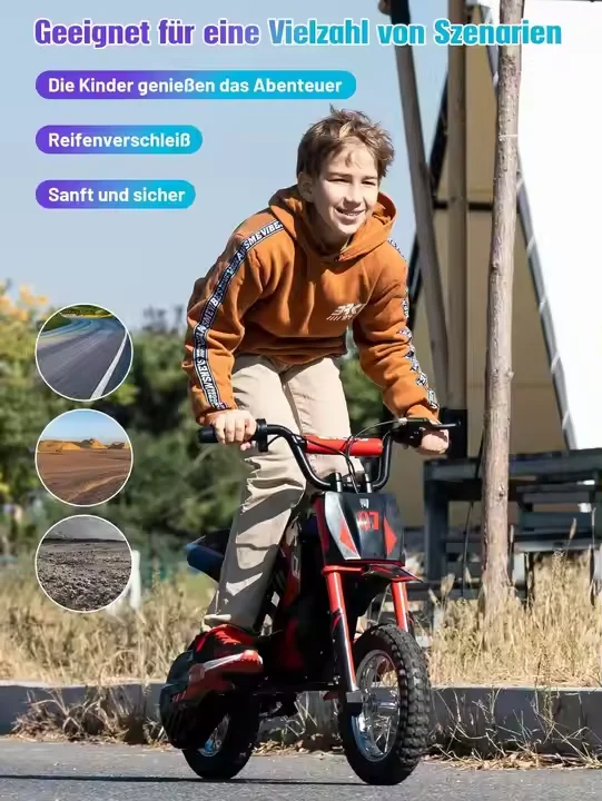 300W 36V 4Ah 12 Tire E-kids most Popular Electric Bike RCB EU European UK Warehouse Bike Two Wheels  R9X Drop Shipping