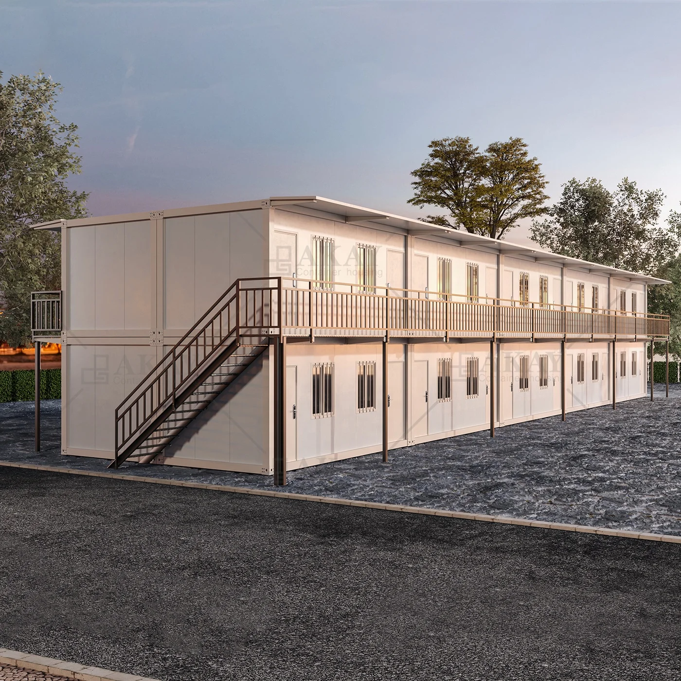 Removable Office Container Container Office 2 Storey Living Container Home