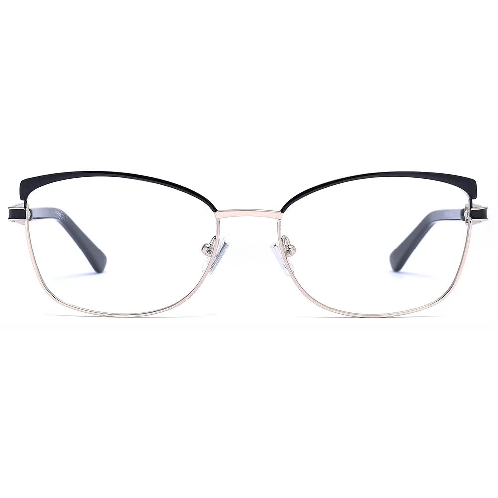Custom private brand demo lens metal glasses frames