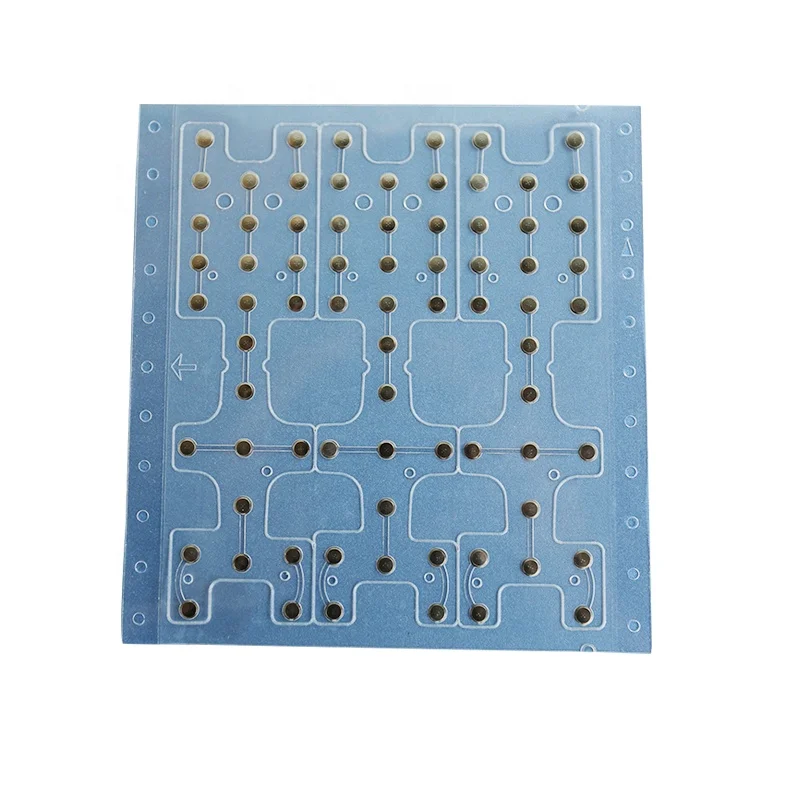 Direct Factory Transparent PET Round Metal Dome Array For Remote Control Keypad