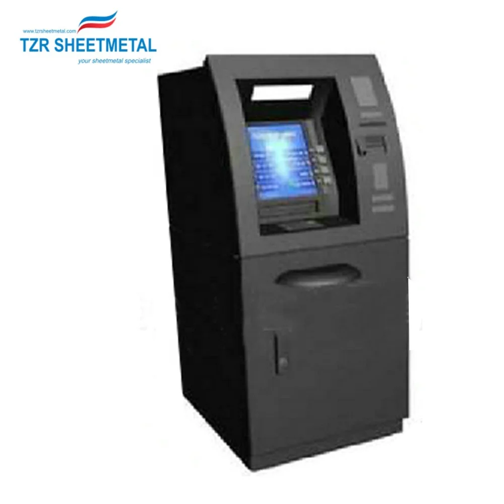 Price Custom Metal Fabrication Precision ATM Sheet Metal Powder Coated Outdoor Enclosure Cabinet Service