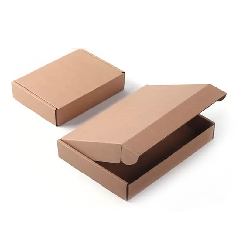 SZCX Corrugated Shipping Hotstamping Hook Seed Color Printing Small Cardboard Pizza Liqure Cury/ Paper Box