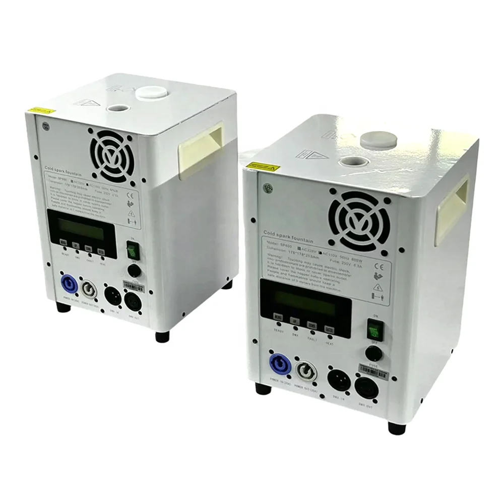 Powder Titanium Fireworks Sparkler Club White Marriage Pyrotechnic Dj Cold Spark Fountain Machine Wedding Party Stage Concert