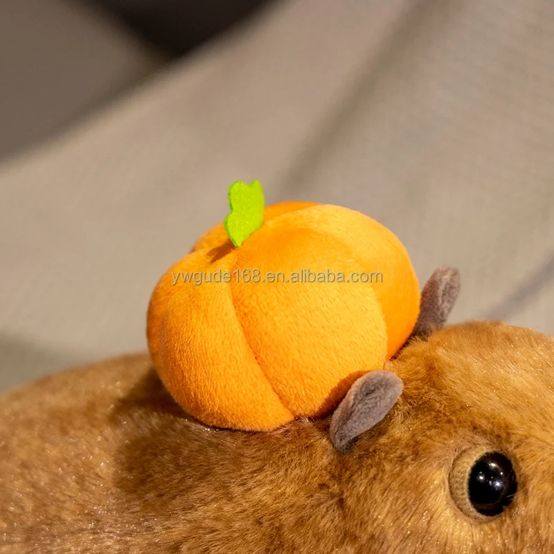 Simulation Capybara Plush Toys Stuffed Animal Kawaii Fluffty Doll Plush Water Pig For Birthday Gift