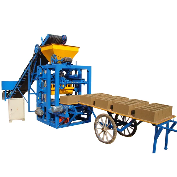 Customized Paving Block Making Machines Block Qt4-24 Brick Making Machine For House