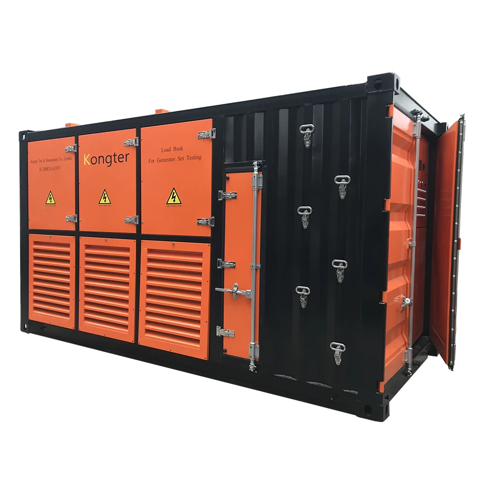 
RL resistive inductive load bank 1000KW 2000KVA 415V customized dummy load bank with manual control or PC remote control 