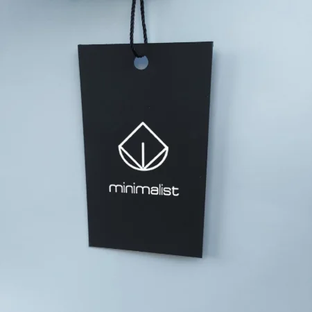 Customized print clothing hang tag paperboard garment swing hanging tag hand tags