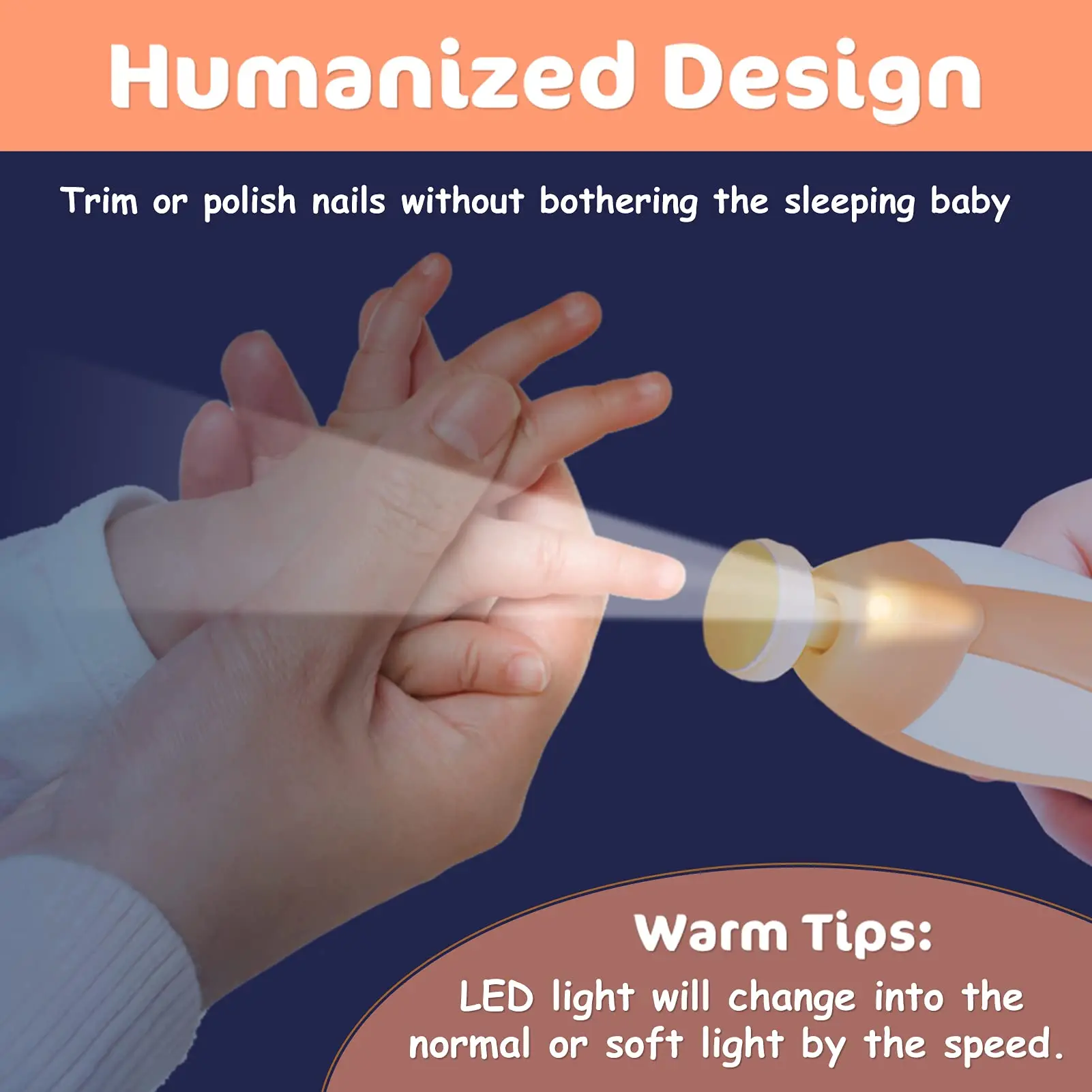 2022 amazon nail cutter kit clipper set file buffer 6 in 1 baby nail trimmer grinder electric baby nail cutter for kids