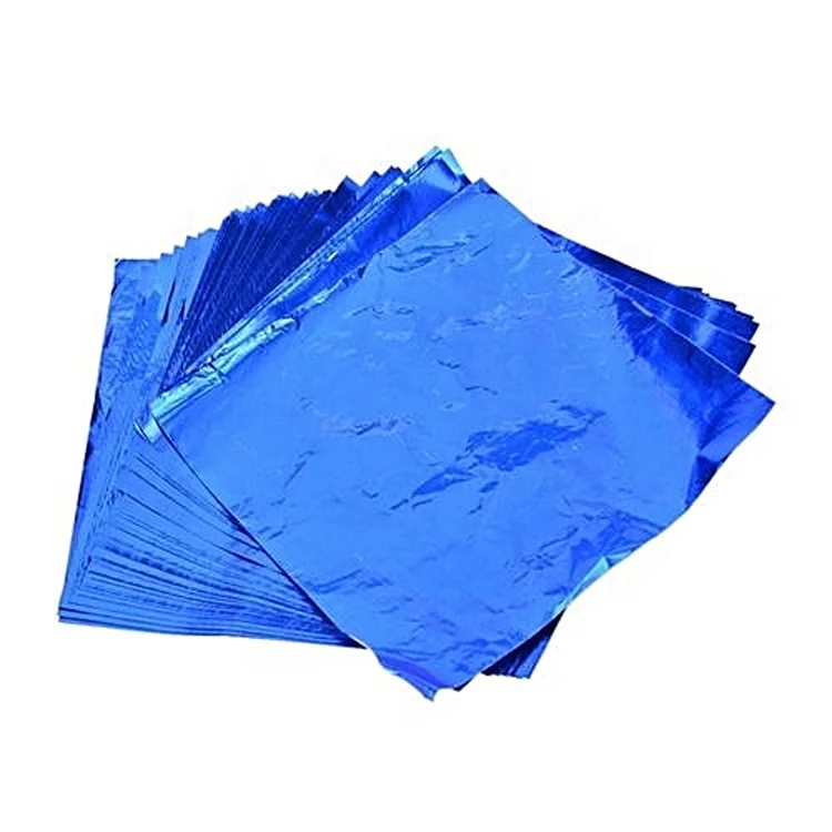 colored  chocolate aluminum foil sheet
