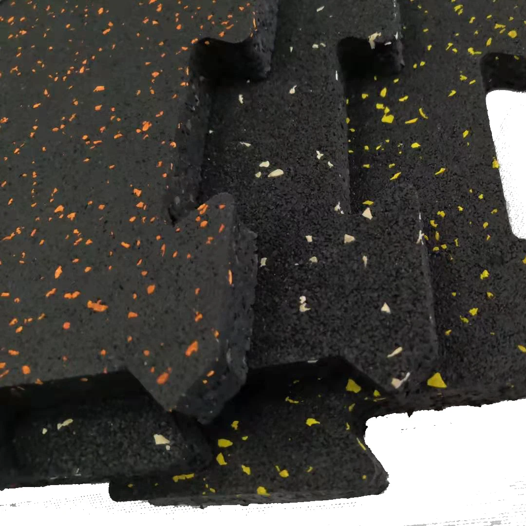 Good Protective Puzzle Home Interlocking Rubber Gym Floor Tiles