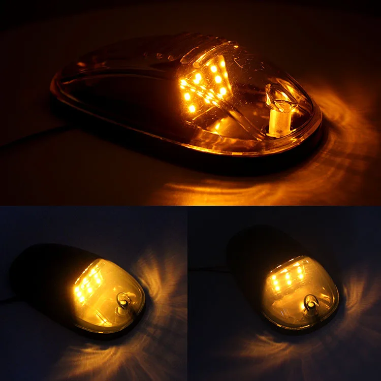 5PCS/set 12 LED Vehicle Car Cab Roof Running Marker Lights for Truck SUV Off Road Set Bulb Lamp Car Styling
