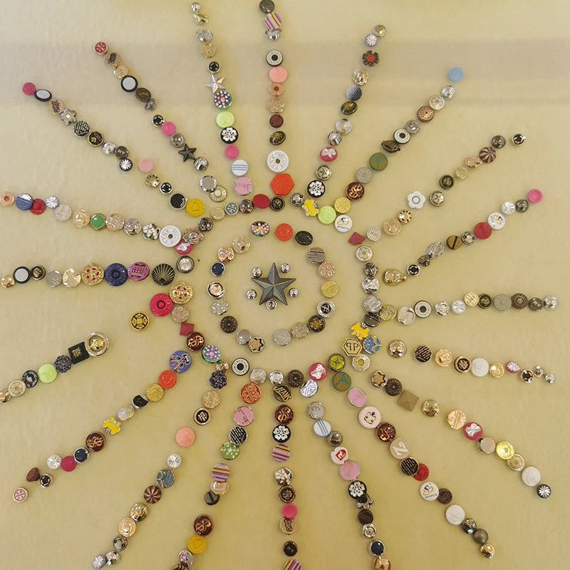 Factory Directly Wholesale Competitive Price Metal Jeans Rivets Custom Shape Engrave Logo Brass Rivet for Jeans Garment