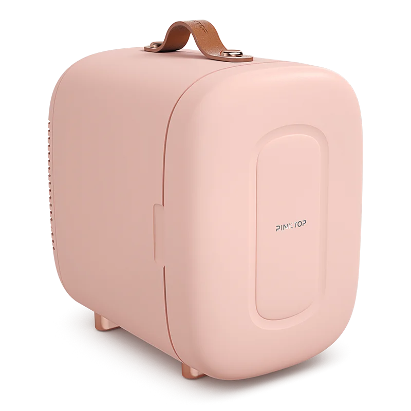 
Wholesale 5L custom home pink cosmetic makeup beauty skincare mini fridge 