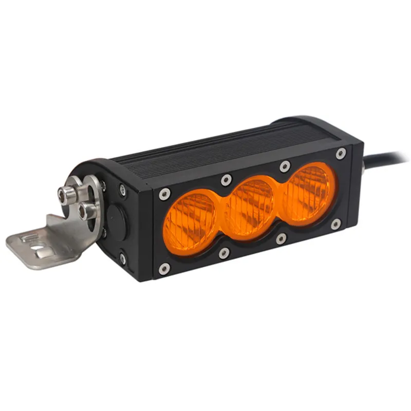 
Amber led light bar 30w 180w 300w working light bar 6000k LED off road light bar single row hot sell 12V -24V 