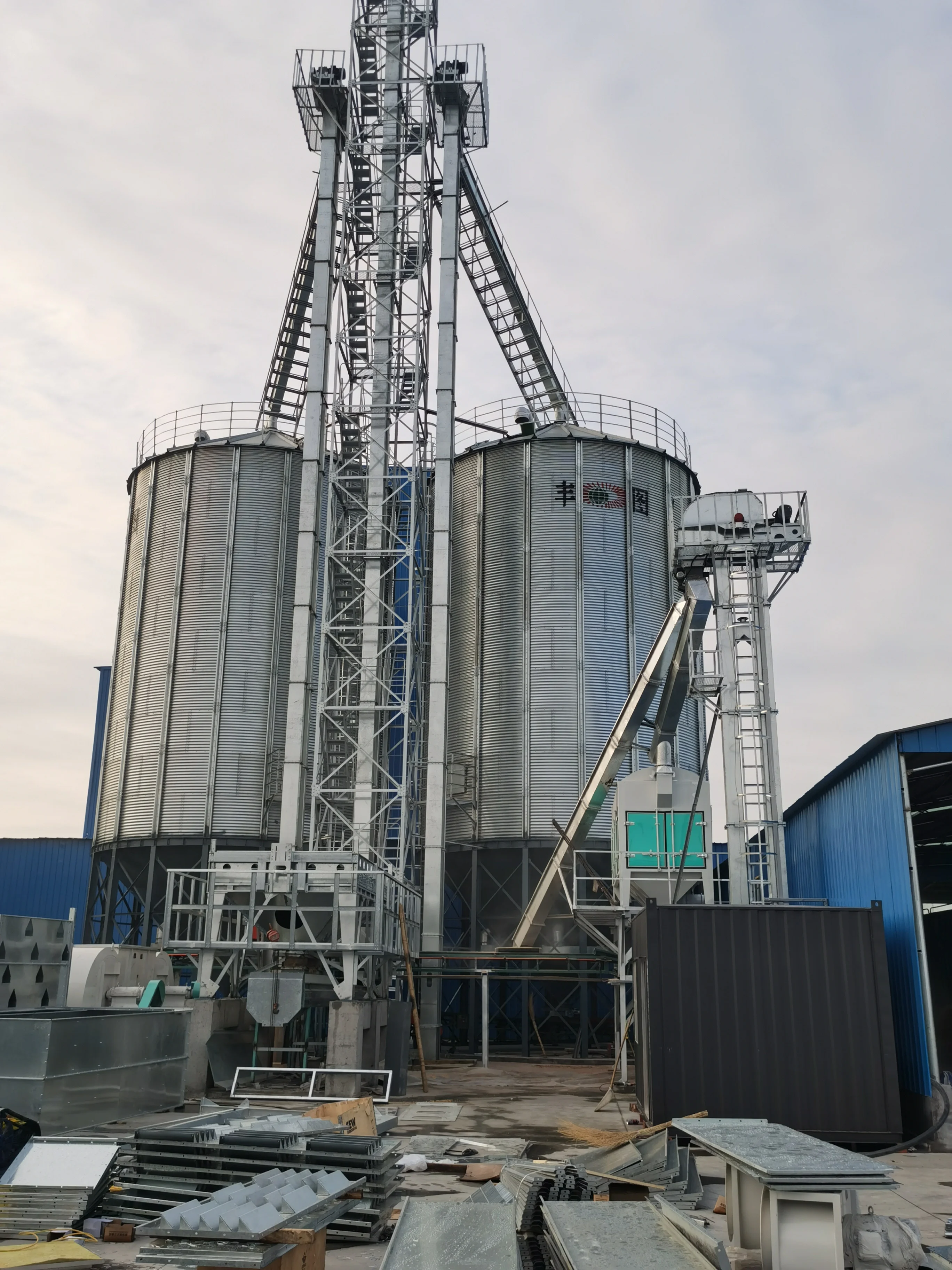 silo farm de barn silo prices cone flat bottom steel grain silo