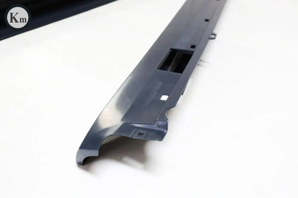 KM  for panamera 971 side skirts door skirts door moulding side lip bodykit GTS style 2017 2018 2019 long axis short axis