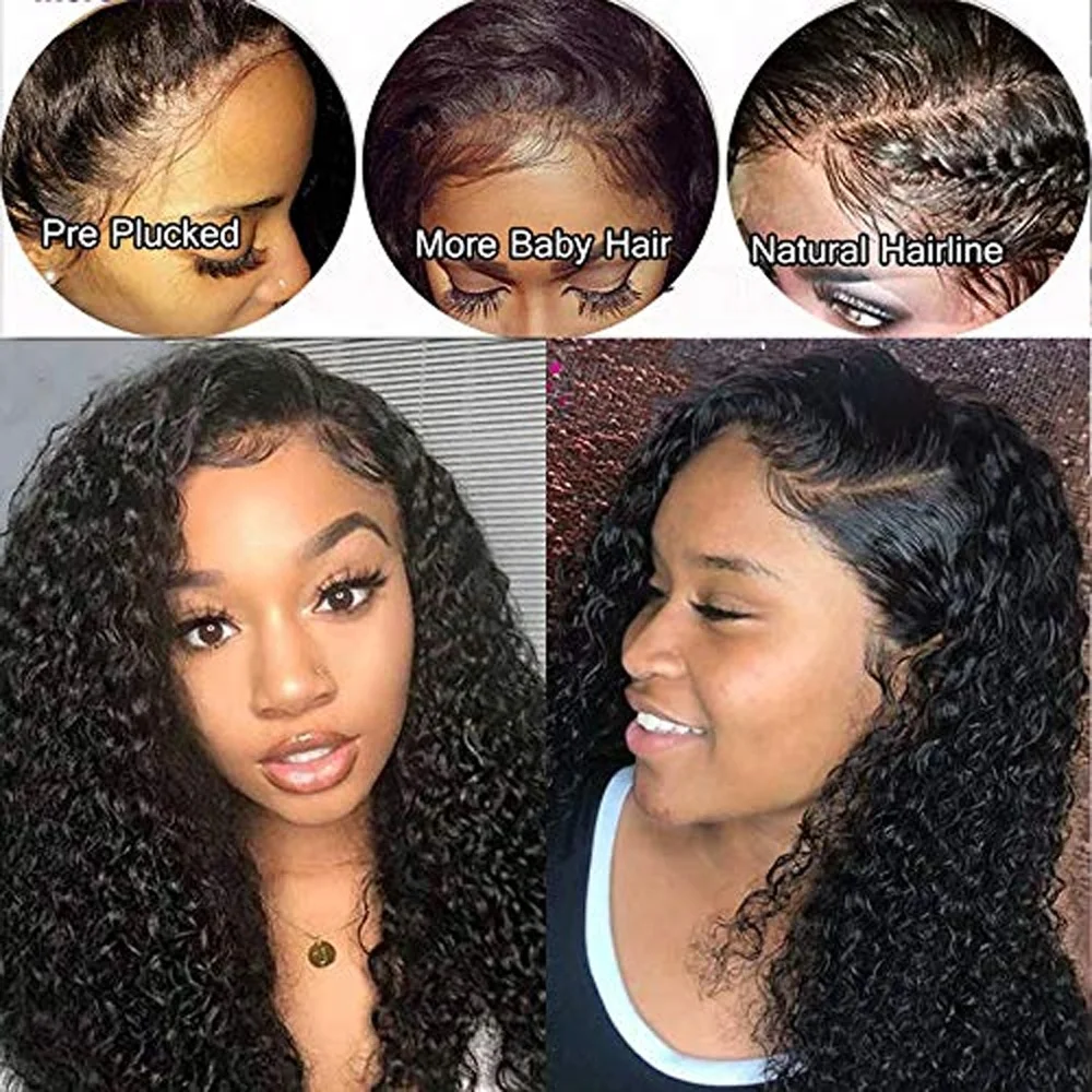 30 Inch Brazilian Virgin Hair 100 Percent Water Wave HD Lace Frontal Wig Peruvian Waterwave Wig Deep Curly Wave Human Hair Wig