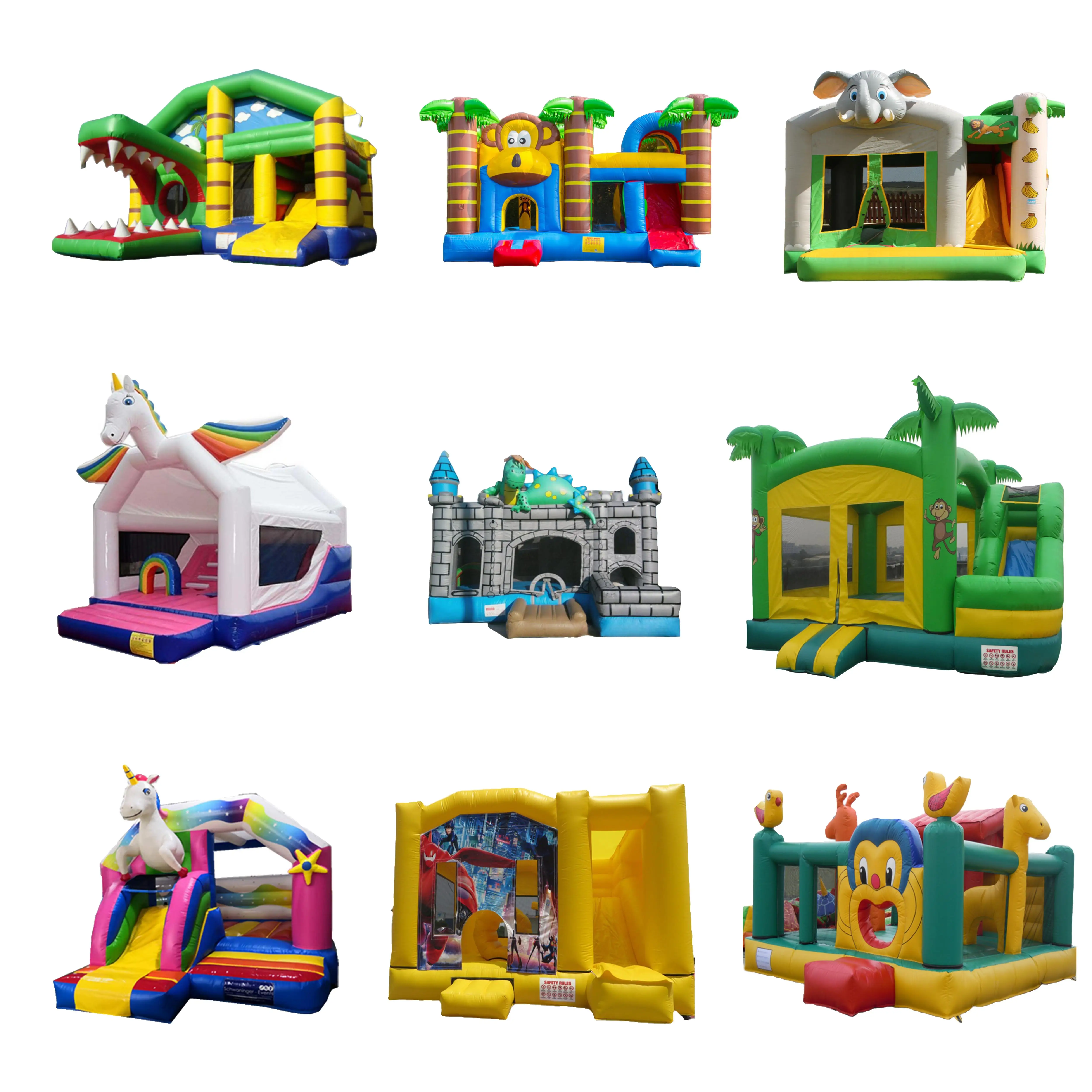 bouncy castle bounce house slide Commercial Adult Inflatable Bounce House Combo Outdoor For Kids Party Jumping Bouncy Castle