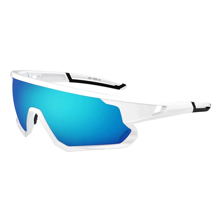 Factory customized Color fashion TR90 frame sunglasses sport motocross goggles