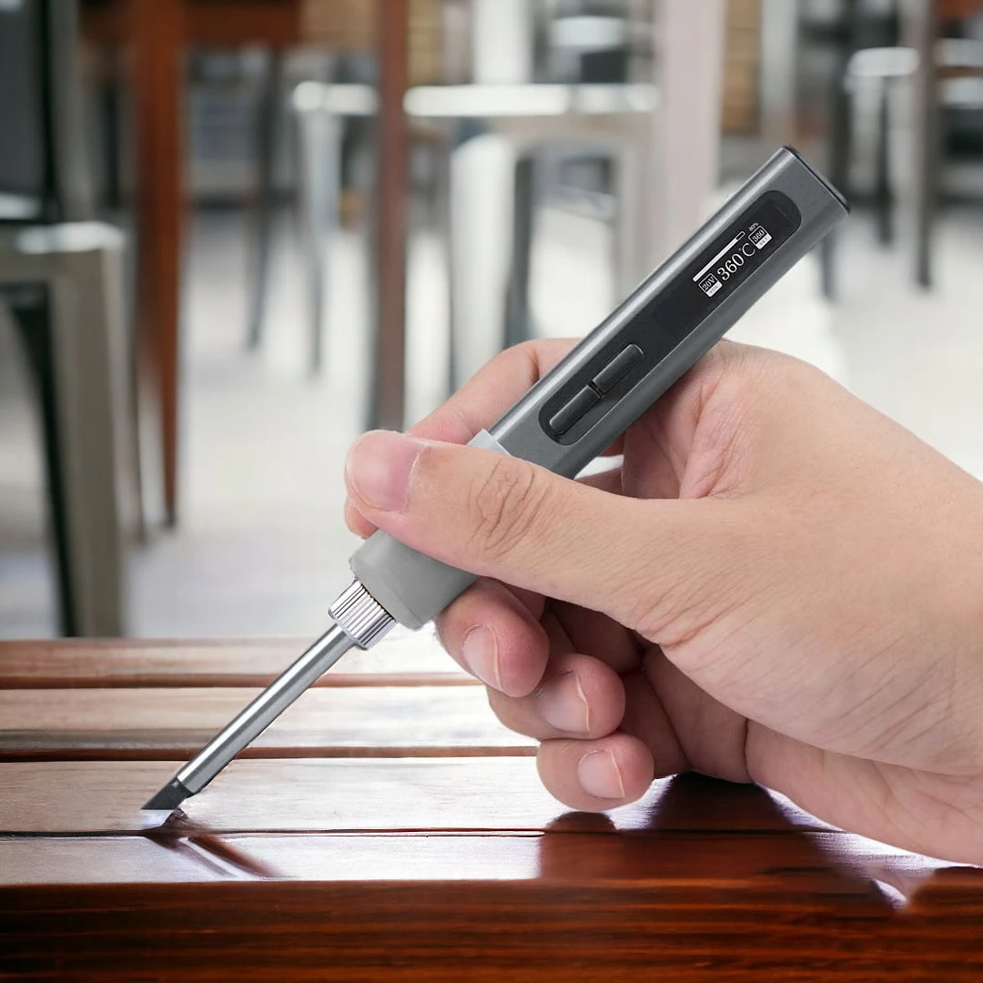 Intelligent Portable 8s Rapidly Heating Up Soldering Iron for Mobile Phone Repair DlY Handmade Job