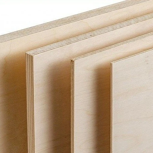 Plywood Sheet Plywood Factory Direct Selling 2-21mm Plywood Birch  For Furniture  And Construction