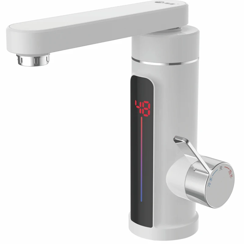 Home kitchen  bathroom electric heating faucet instant heating faucet 3300W  LED display electric heater