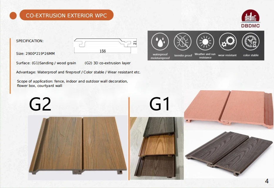 Waterproof indoor outdoor wood floor tiles composite eco wpc flooring for backyard/porch