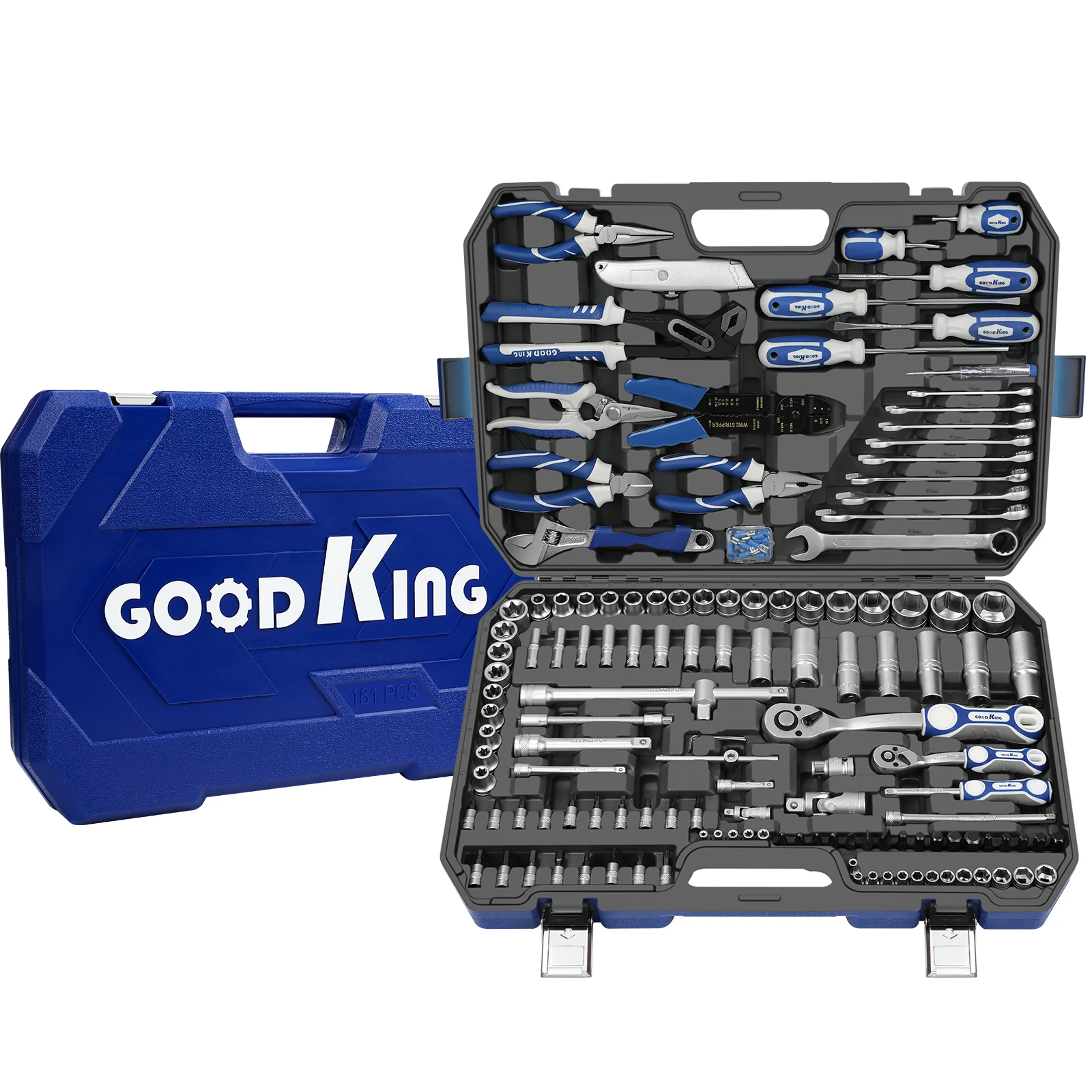 Top quality China professional tool case household 161pcs General Home Improvement Household Tool Set