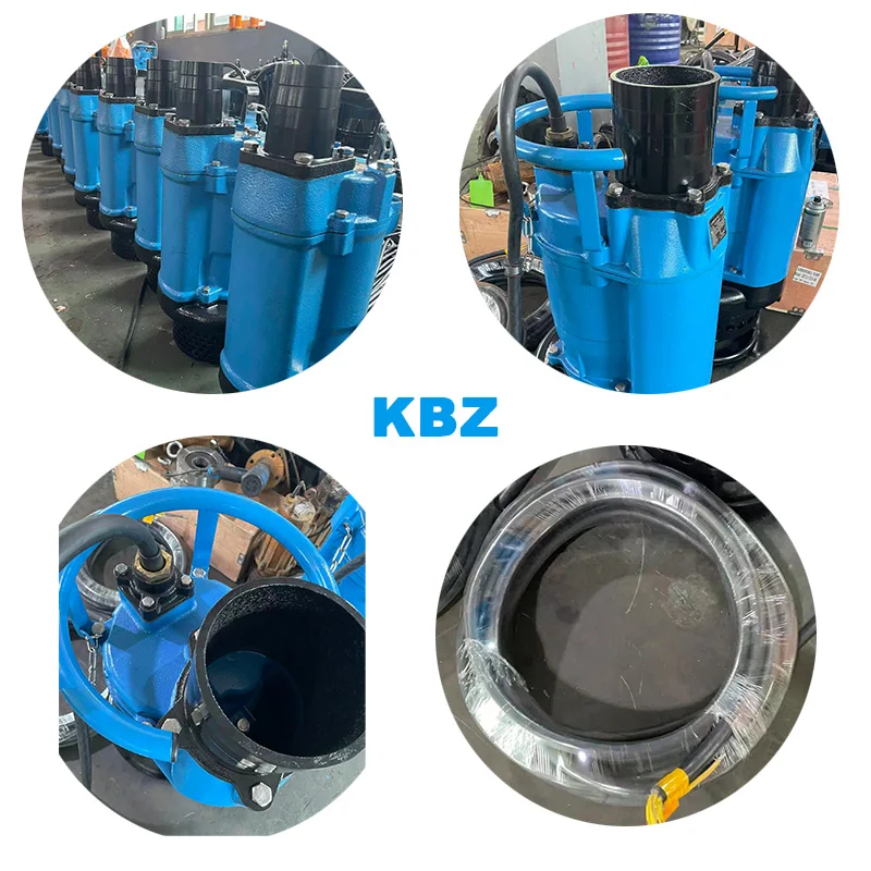 High Suction Lift KBZ Series Residential 15hp 11kw Sewage Mining Dirty Water Submersible Sand Dredge Pump