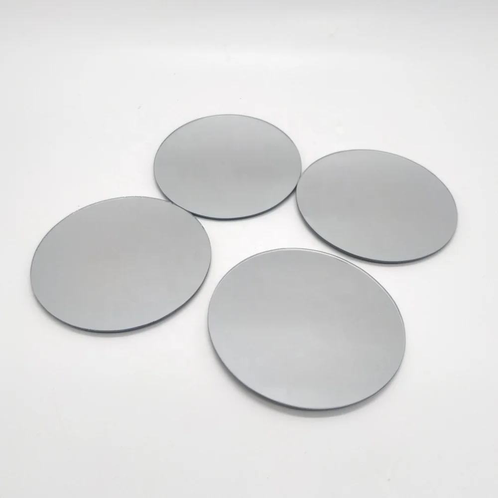 Wholesale Small Round Decor Mirror Candle Plates Wedding Decorations Mirror Candle Plate Centerpiece Round Decor Mirror