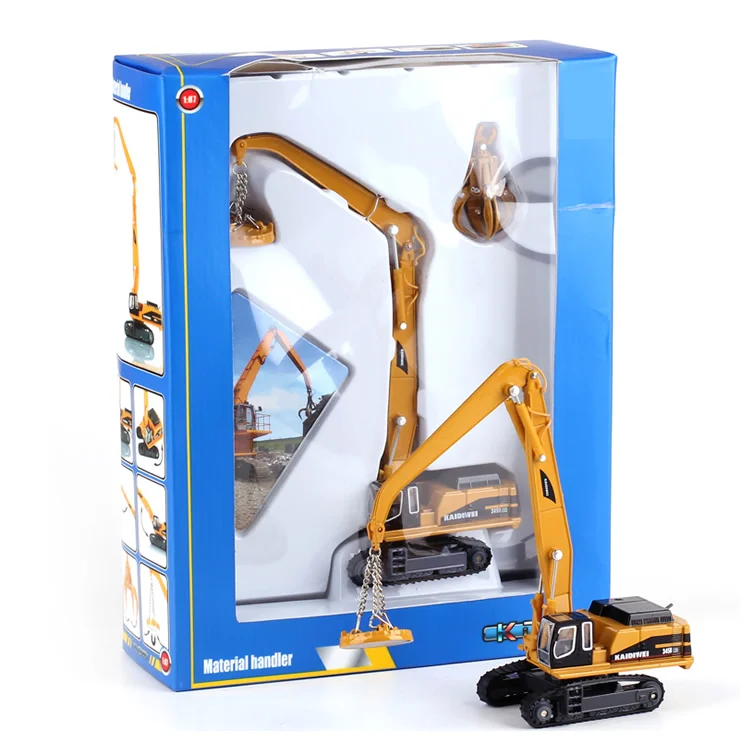 Alloy Diecast Car 1:50 Material handler  Simulation diecast model 1:87 construction truck alloy material handler toy