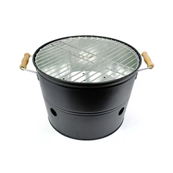 New Outdoor Camping Barbecue Grill Charcoal Smoker BBQ Bucket